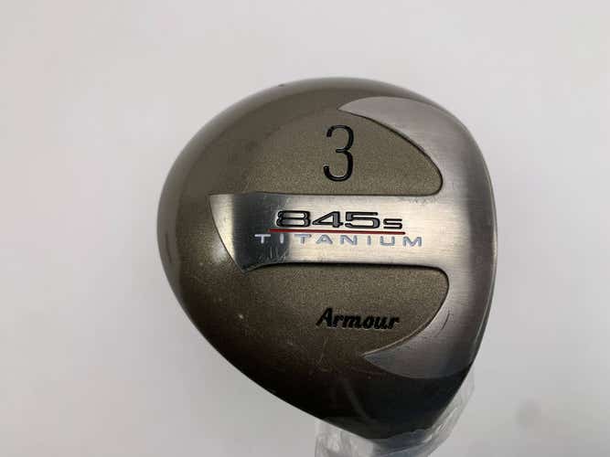 Tommy Armour 845s Titanium 3 Fairway Wood 15* G Force 3.3 Stiff Graphite Mens RH