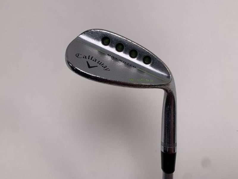 Callaway MD3 Milled Chrome W-Grind Sand Wedge SW 56* 12 Bounce 50g Ladies RH
