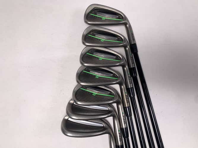 Ping Prodi G Iron Set 6-PW+52*+56* Green Dot Prodi G Youth Graphite Mens RH