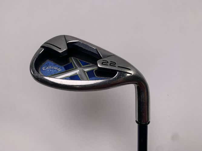 Callaway X-22 Sand Wedge SW 45g Ladies Graphite Womens RH Undersize Grip
