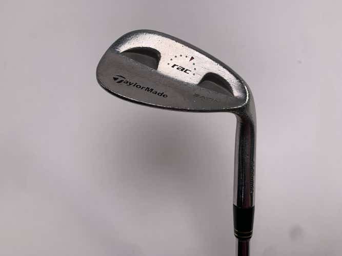 TaylorMade Rac Chrome Gap Wedge GW 52* 8 Bounce Wedge Steel Mens RH
