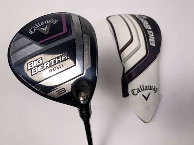 Callaway Big Bertha REVA Womens 3 Fairway Wood 18* RCH 50 50g Ladies RH