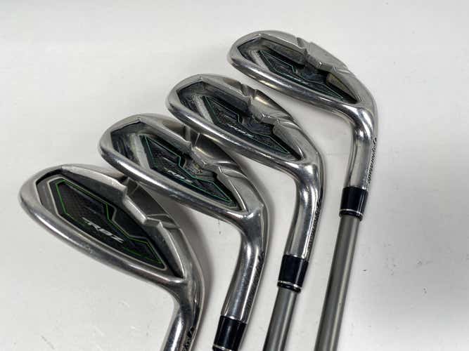 TaylorMade RocketBallz Iron Set 8-PW+SW 55g Ladies Graphite Womens RH