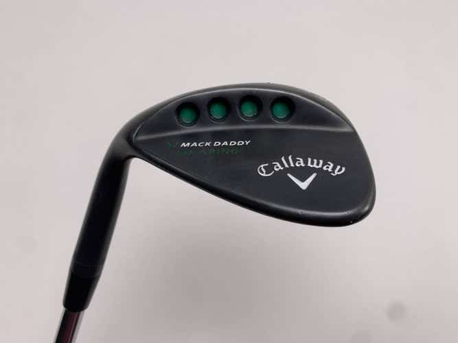 Callaway Mack Daddy Matte BLK PM Grind Lob Wedge LW 60* 10 Bounce KBS Tour-V LH