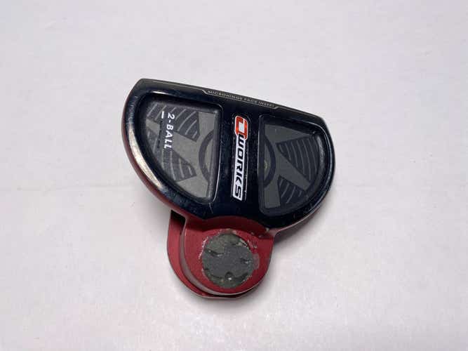 Odyssey O-Works Red 2-Ball Putter 35" HEAD ONLY Mens LH