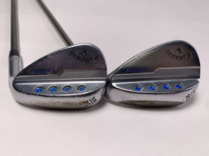 Callaway Jaws MD5 Platinum Chrome Wedge Set 54*10 | 58*12 Recoil 460 F4 Stiff RH