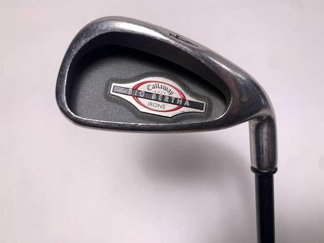 Callaway Big Bertha 2002 Single 4 Iron RCH 65i Firm Graphite Mens RH