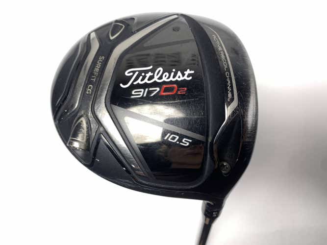 Titleist 917 D2 Driver 10.5* Diamana Red M+50x5ct 50g Senior Graphite Mens RH