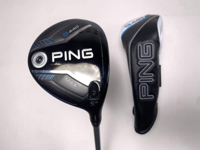 Ping G440 MAX 5 Fairway Wood 19* Alta Quick 45g Senior Graphite Mens RH HC