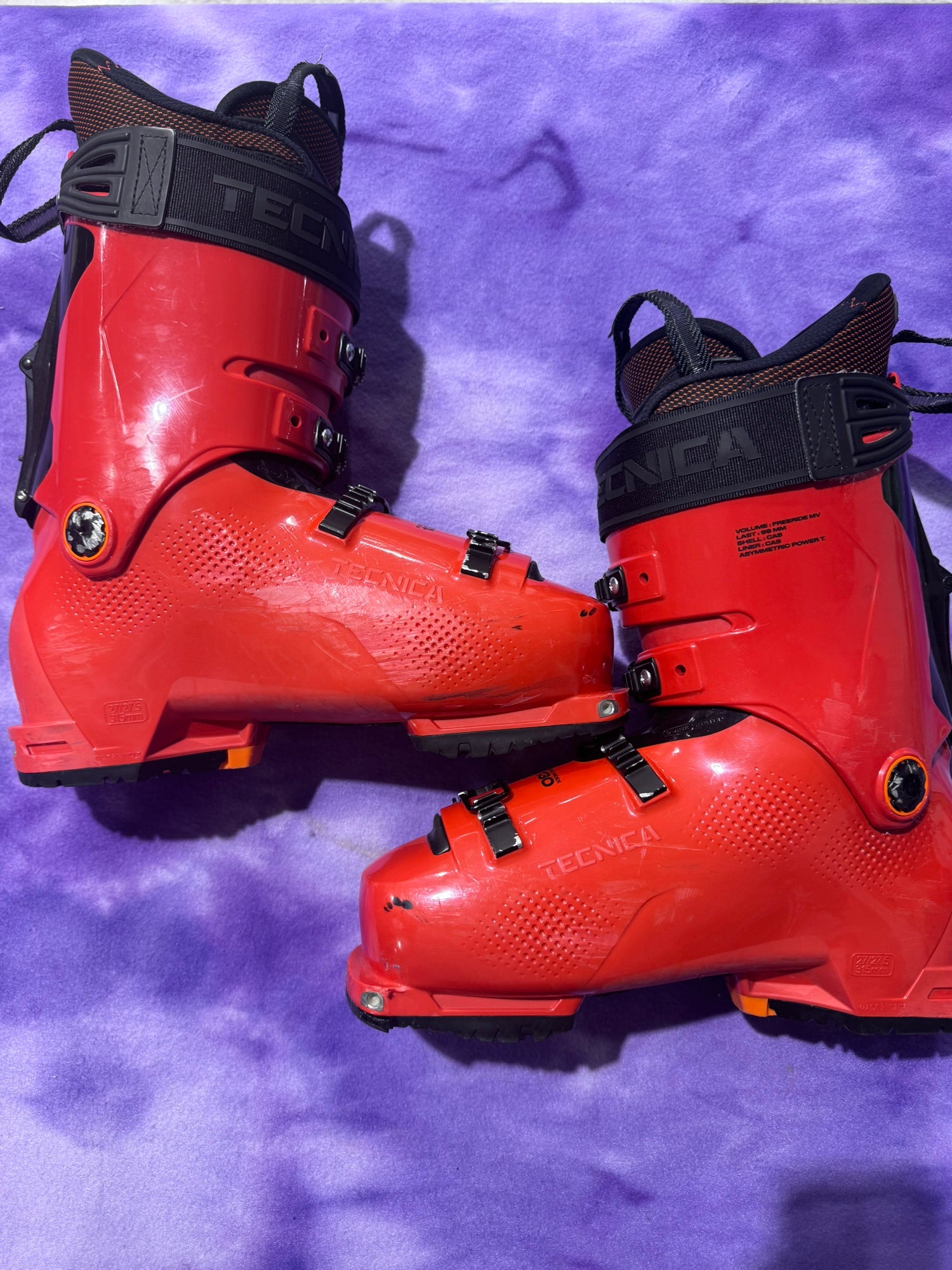 27-27.5 Tecnica Cochise 90 AT BC Cochise Ski Boots (Mondo W90