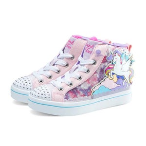 Skechers Twi-Lights 2.0-Enchanted Unicorn 314399L.PKMT Girls US 2 Shoes HTAT308
