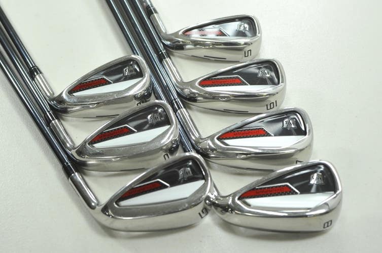 Wilson Dynapower 2023 5-PW,GW Iron Set Senior Flex Recoil Dart Graphite # 210968