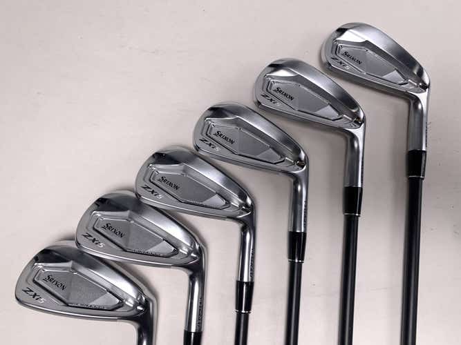 Srixon ZXi5 Iron Set 5-PW KBS Tour Graphite Iron TGI 80 Stiff Graphite Mens RH