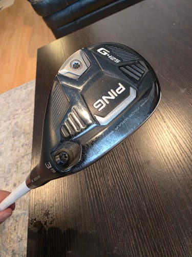 RIGHT HAND PING G425 GOLF #3 HYBRID 19* GRAPHITE ATMOS HB 80 STIFF