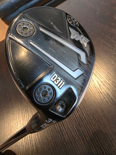 RIGHT HAND PXG 0311 GEN5 GOLF #3 FAIRWAY WOOD 15* GRAPHITE TENSEI AV BLUE 75 STIFF