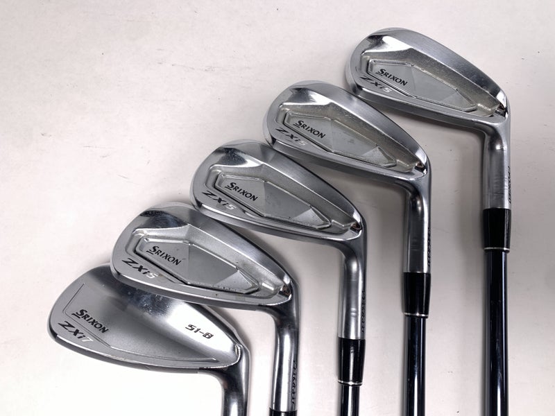 Srixon ZXi5 Iron Set 7-PW+AW UST Mamiya Recoil Dart F3 65g Senior Graphite RH