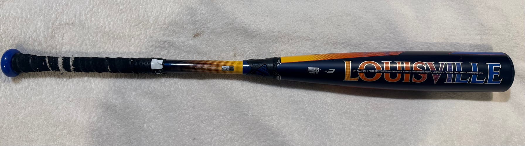 2025 Louisville Slugger Select PWR Hybrid BBCOR Certified Bat (-3) 29 oz 32" (Used)