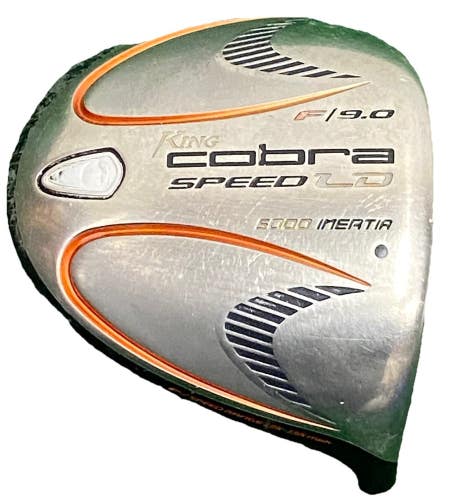 King Cobra FSpeed LD 5000 Inertia Titanium 9* Driver Club Head Only RH Component