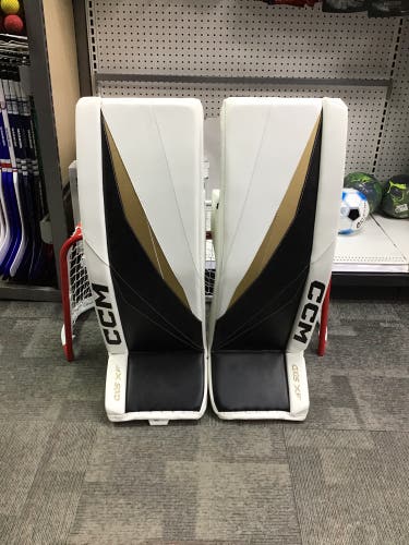34" 2024 CCM Axis XF Pro Regular Goalie Full Set (Demo-Never Used)