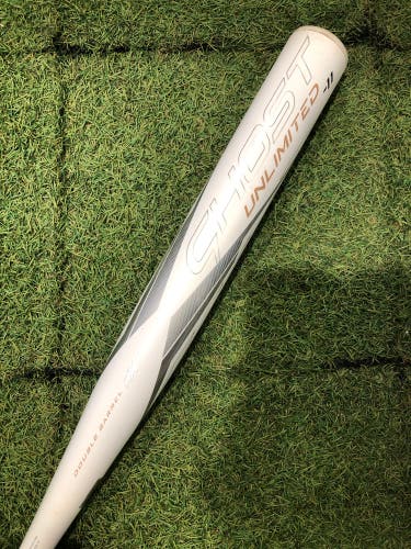 2023 Easton Ghost Unlimited Composite Bat (-11) Composite 21 oz 32" (Used)