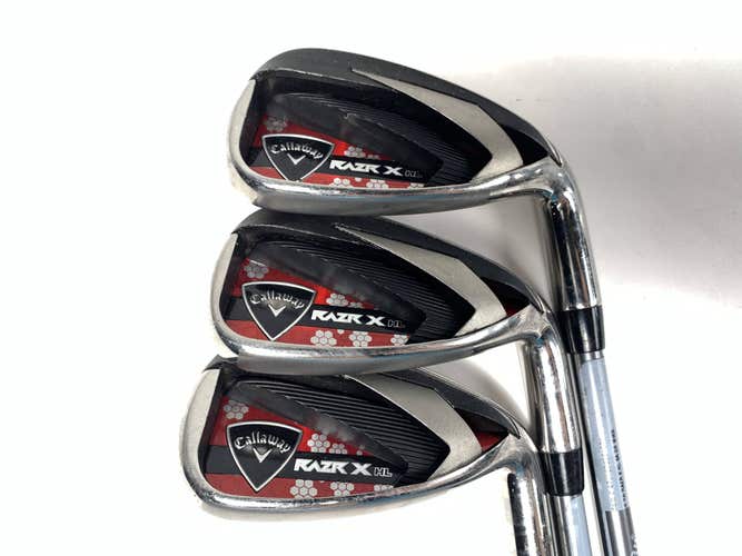 Callaway Razr X HL Iron Set 8-PW 50g Ladies Graphite Womens RH