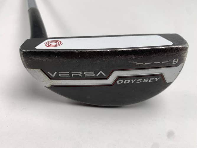 Odyssey Versa 9 Black White Black Putter 35.5" Mens LH