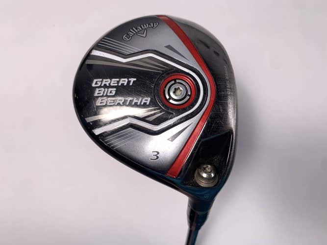 Callaway Great Big Bertha 2015 3 Fairway Wood 15* Kuro Kage 50g Regular Mens RH