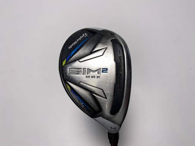 TaylorMade SIM2 MAX Rescue 4 Hybrid 22* Fujikura Ventus Blue 7S 70g Stiff  RH