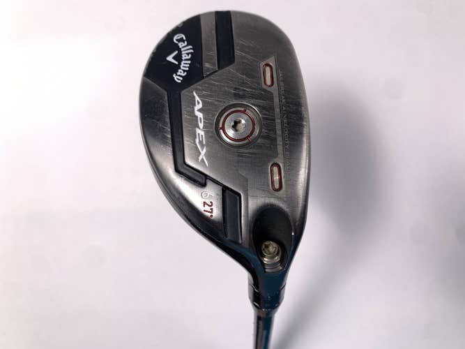 Callaway Apex 21 6 Hybrid 27* UST Mamiya Recoil Dart F3 75g Regular Mens RH