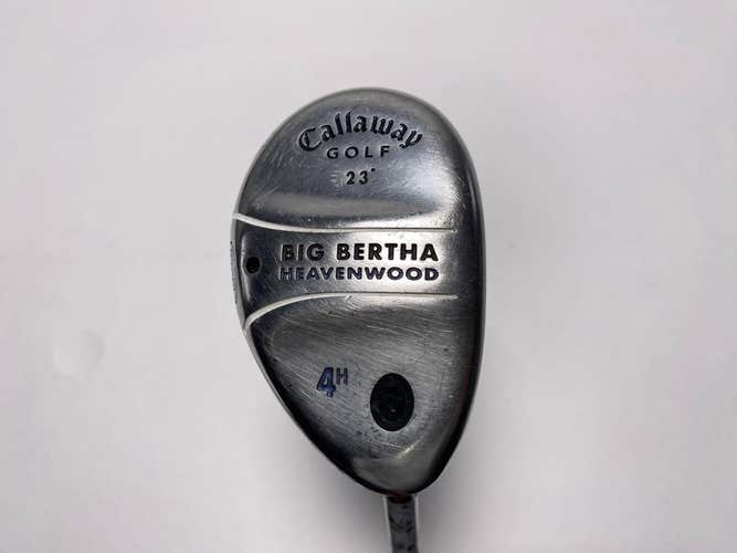 Callaway Big Bertha Heavenwood 4 Hybrid 23* Aldila 50g Ladies Graphite Womens RH
