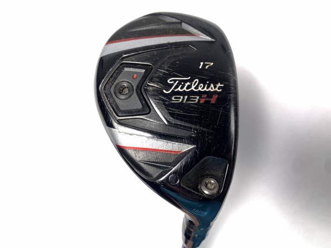 Titleist 913 H 3 Hybrid 17* Diamana Blue 72g Stiff Graphite Mens RH Midsize Grip