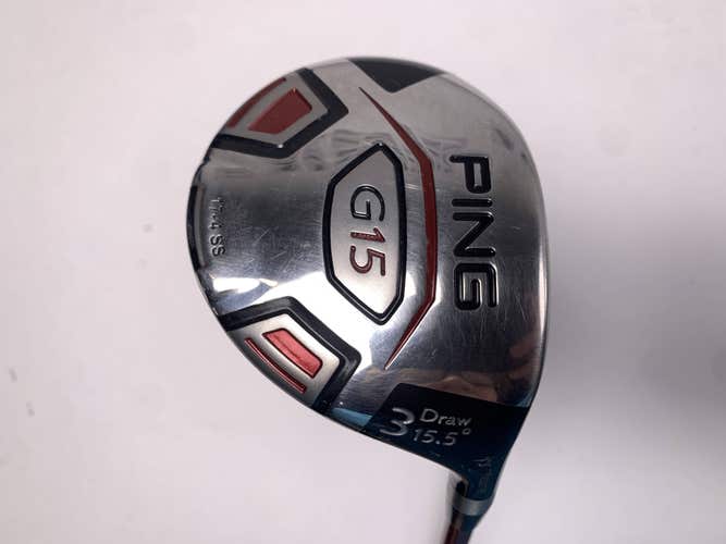 Ping G15 Draw 3 Fairway Wood 15.5* TFC149 Regular Graphite Mens RH