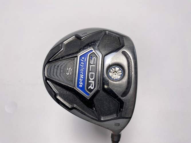 TaylorMade SLDR S 3 Fairway Wood 15* Fujikura Speeder 65 65g Stiff Mens RH