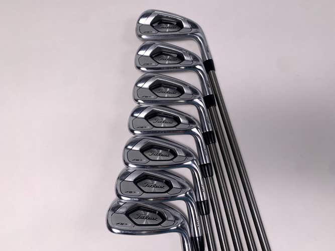 Titleist 718 AP3 Iron Set 4-PW AeroTech SteelFiber i80 Regular Graphite Mens RH