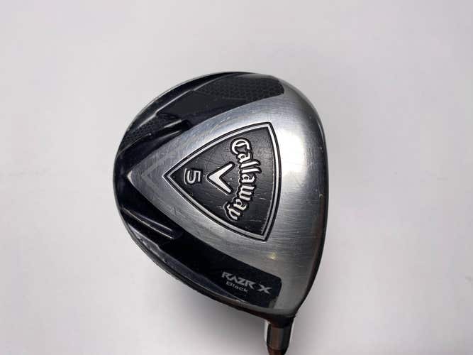Callaway Razr X Black 5 Fairway Wood 18* 50g Ladies Womens RH Undersize Grip