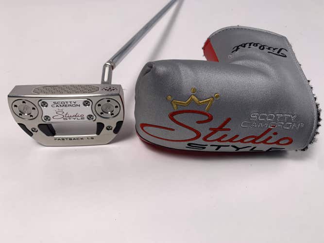 Scotty Cameron Studio Style Fastback 1.5 2025 Putter 34" Mens RH HC