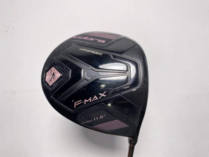 Cobra F-MAX Airspeed Offset Womens Driver 11.5* AirSpeed 40g Ladies Womens RH
