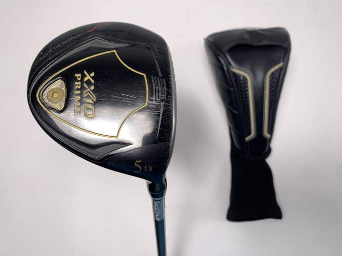 XXIO Prime 12 5 Fairway Wood 18* SP-1200 3321 37.5g Regular Graphite Mens RH HC