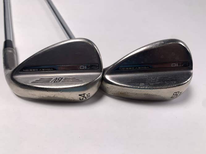 Titleist Vokey SM10 Chrome Wedge Set 54* 10 58* 14 WedgeWorks Steel Mens RH