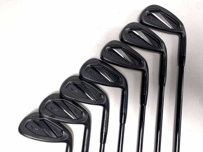 Mizuno JPX 925 Hot Metal Black Iron Set 5-PW+GW KBS Tour Lite Stiff Steel RH