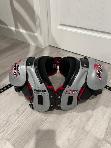 Small Adult Riddell Power SPX Shoulder Pads (Used)