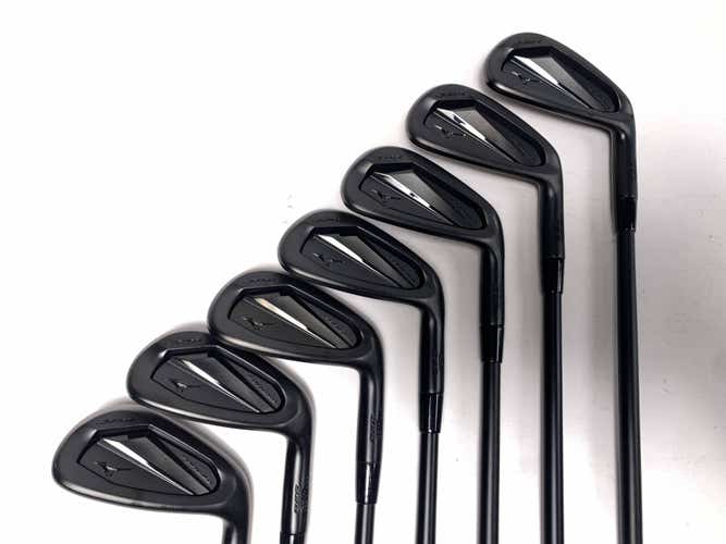 Mizuno JPX 925 Forged Black Iron Set 5-PW+AW KBS PGI 80 Stiff Graphite Mens RH