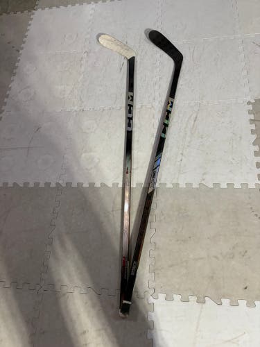 Intermediate CCM JetSpeed FT8 Pro Left Hand Hockey Stick Toe Pattern 55 Flex (Used)