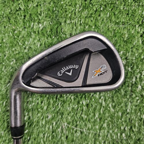 Callaway X2 Hot Single 6 Iron Project X Rifle 5.5 Regular Flex Steel Left LH 38"