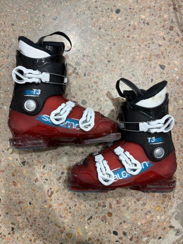 Salomon T3 Ski Boots | Mondo 23/23.5, 275mm (Used)