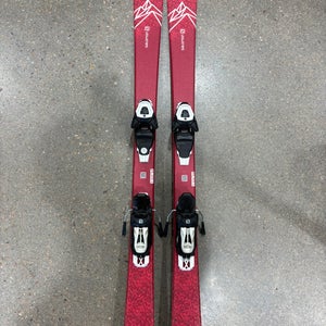 Salomon QST Lux Jr 130 cm Skis | Salomon 6 GripWalk Bindings (Used)