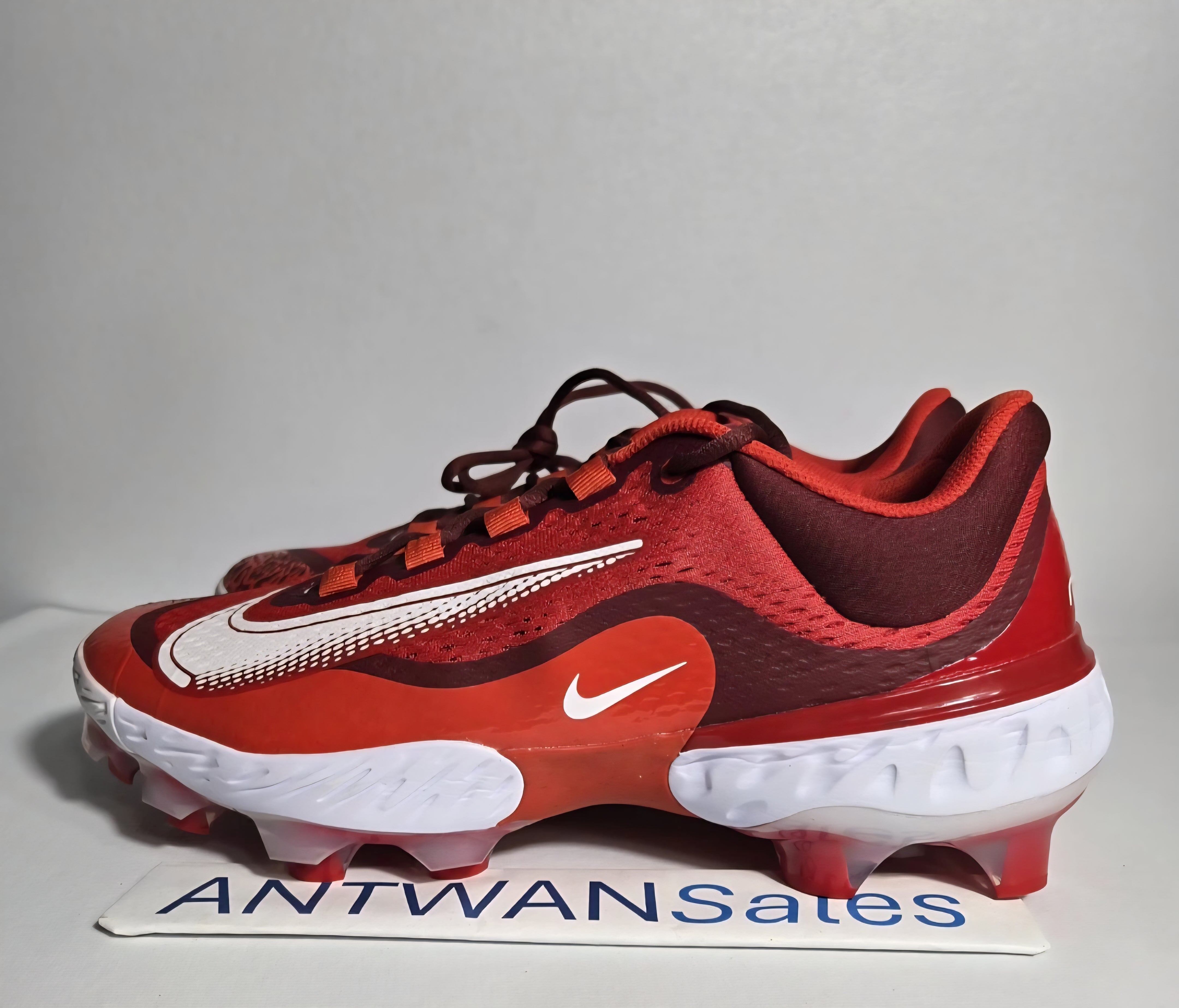 Nike Alpha Huarache Elite 4 MCS Baseball Cleats Red Mens Size 13