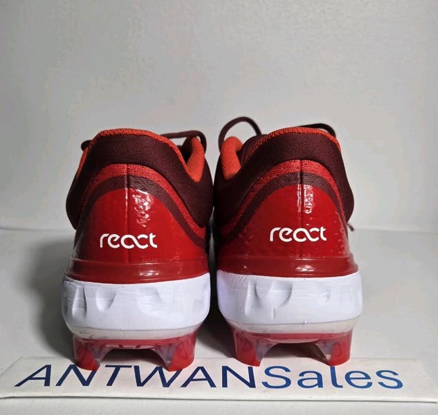 Nike Alpha Huarache Elite 4 MCS Baseball Cleats Red Mens Size 13 DX6962-616 NEW Nike Alpha Huarache Elite 4 MCS Baseball Cleats Red Mens  main image 3