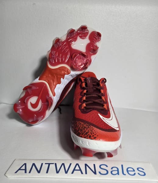 Nike Alpha Huarache Elite 4 MCS Baseball Cleats Red Mens  display picture 1