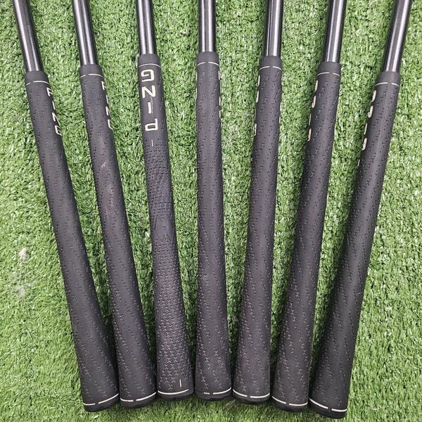 Fers à Lames Ping I3+ 3-SW - 9 Fers, Acier, Droitier, Point Noir, Occasion